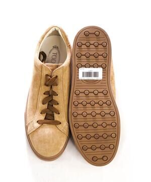 $750 TOD'S - Tan Suede Sneakers - US 10 (9UK)